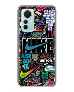 Чохол для Xiaomi Mi 12 Lite з картинкою «Яскравий колаж Nike» Чохол для Xiaomi Mi 12 Lite з картинкою «Яскравий колаж Nike»