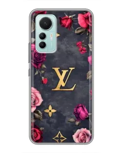 Чохол для Xiaomi Mi 12 Lite з картинкою «Квітковий Louis Vuitton»