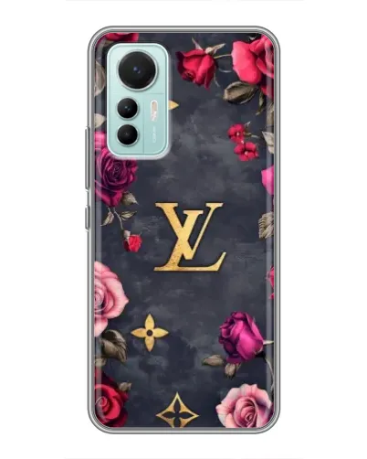 Чехол для Xiaomi Mi 12 Lite с картинкой «Цветочный Louis Vuitton» Чехол для Xiaomi Mi 12 Lite с картинкой «Цветочный Louis Vuitton»