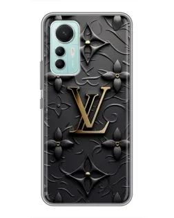 Чехол для Xiaomi Mi 12 Lite с картинкой «Кожаная текстура LV»