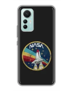 Чохол для Xiaomi Mi 12 Lite з картинкою «NASA — емблема місії»