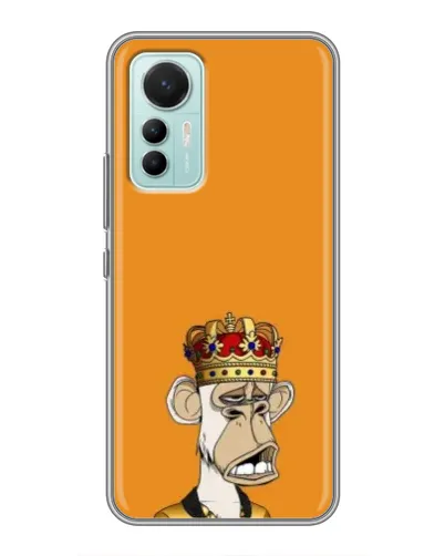 Чехол для Xiaomi Mi 12 Lite с картинкой «Золотая обезьяна Bored Ape» Чехол для Xiaomi Mi 12 Lite с картинкой «Золотая обезьяна Bored Ape»