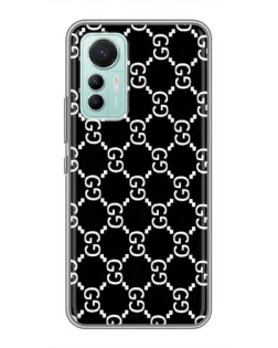 Чохол для Xiaomi Mi 12 Lite з картинкою «Gucci — сітчастий паттерн»