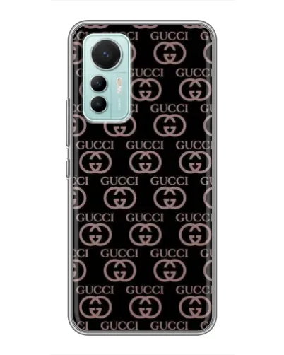 Чохол для Xiaomi Mi 12 Lite з картинкою «Класична монограма Gucci»