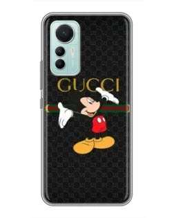 Чохол для Xiaomi Mi 12 Lite з картинкою «Міккі Маус Gucci»