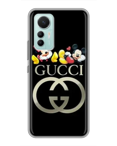 Чохол для Xiaomi Mi 12 Lite з картинкою «Gucci — герої Disney»