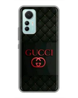 Чохол для Xiaomi Mi 12 Lite з картинкою «Gucci — стьобаний чорний»