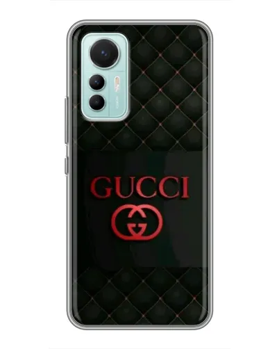 Чохол для Xiaomi Mi 12 Lite з картинкою «Gucci — стьобаний чорний»