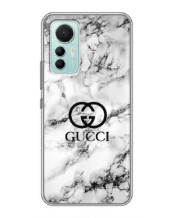 Чохол для Xiaomi Mi 12 Lite з картинкою «Gucci — мармуровий шик»
