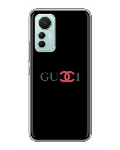 Чохол для Xiaomi Mi 12 Lite з картинкою «Gucci — червоний градієнт»