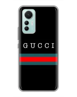 Чохол для Xiaomi Mi 12 Lite з картинкою «Gucci — червоний пояс»