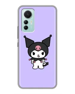 Чохол для Xiaomi Mi 12 Lite з картинкою «Kuromi — ніжний фіолетовий»