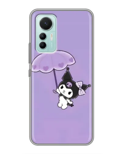 Чехол для Xiaomi Mi 12 Lite с картинкой «Kuromi с зонтиком» Чехол для Xiaomi Mi 12 Lite с картинкой «Kuromi с зонтиком»
