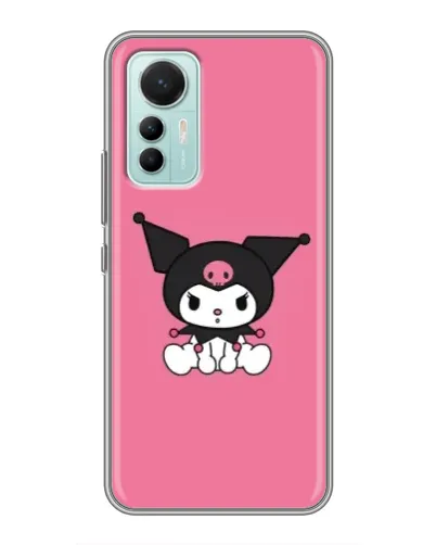 Чехол для Xiaomi Mi 12 Lite с картинкой «Хмурая Kuromi» Чехол для Xiaomi Mi 12 Lite с картинкой «Хмурая Kuromi»