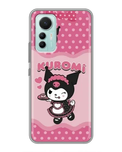 Чехол для Xiaomi Mi 12 Lite с картинкой «Kuromi в очках» Чехол для Xiaomi Mi 12 Lite с картинкой «Kuromi в очках»
