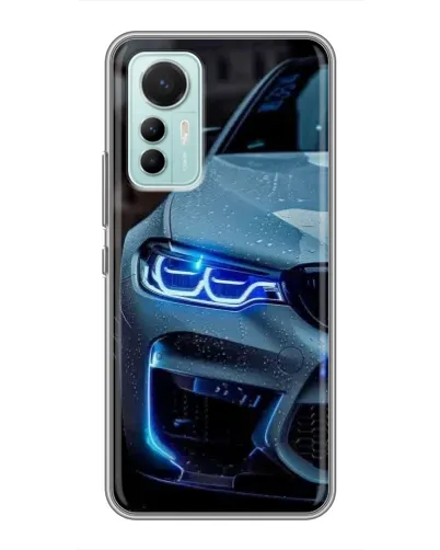Чохол для Xiaomi Mi 12 Lite з картинкою «Погляд BMW з синіми фарами» Чохол для Xiaomi Mi 12 Lite з картинкою «Погляд BMW з синіми фарами»