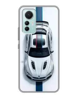 Чохол для Xiaomi Mi 12 Lite з картинкою «Вид зверху — BMW M»