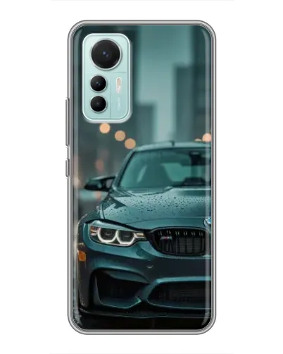 Чохол для Xiaomi Mi 12 Lite з картинкою «BMW у вогнях міста» Чохол для Xiaomi Mi 12 Lite з картинкою «BMW у вогнях міста»