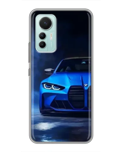 Чохол для Xiaomi Mi 12 Lite з картинкою «Блакитна BMW M4» Чохол для Xiaomi Mi 12 Lite з картинкою «Блакитна BMW M4»