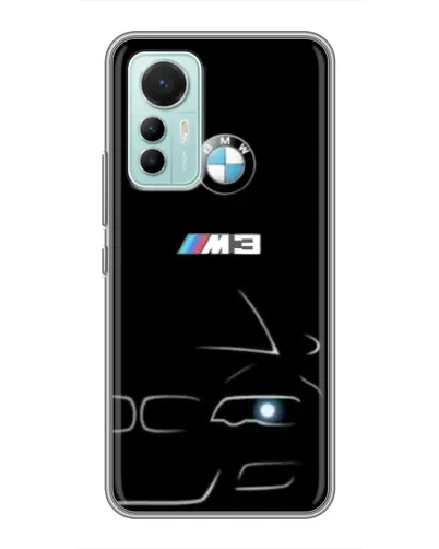 Чохол для Xiaomi Mi 12 Lite з картинкою «Мінімалістичний принт BMW M3» Чохол для Xiaomi Mi 12 Lite з картинкою «Мінімалістичний принт BMW M3»