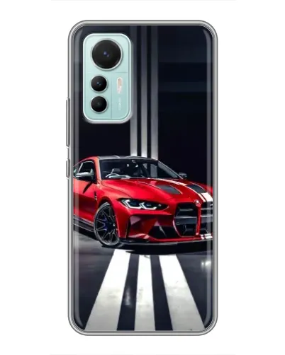 Чохол для Xiaomi Mi 12 Lite з картинкою «Червона BMW на дорозі» Чохол для Xiaomi Mi 12 Lite з картинкою «Червона BMW на дорозі»
