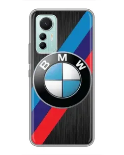 Чохол для Xiaomi Mi 12 Lite з картинкою «BMW M-stripes стиль»