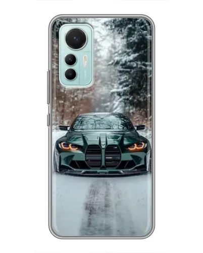 Чохол для Xiaomi Mi 12 Lite з картинкою «BMW у зимовому лісі» Чохол для Xiaomi Mi 12 Lite з картинкою «BMW у зимовому лісі»