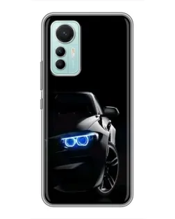 Чохол для Xiaomi Mi 12 Lite з картинкою «BMW — нічний погляд»