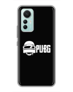 Чехол для Xiaomi Mi 12 Lite с картинкой «PUBG — классический лого»