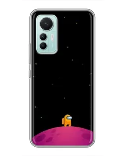 Чохол для Xiaomi Mi 12 Lite з картинкою «Самотній герой на планеті»