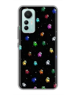 Чохол для Xiaomi Mi 12 Lite з картинкою «Екіпаж Among Us»
