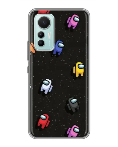 Чохол для Xiaomi Mi 12 Lite з картинкою «Космічний патерн Among Us» Чохол для Xiaomi Mi 12 Lite з картинкою «Космічний патерн Among Us»