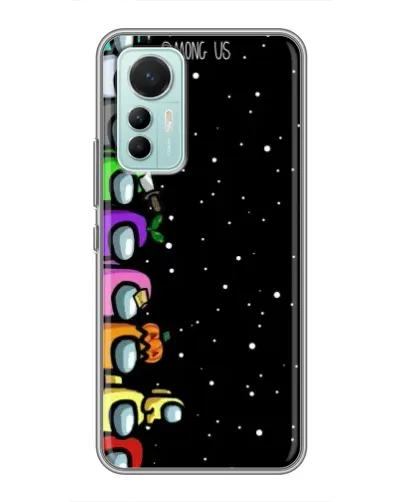 Чохол для Xiaomi Mi 12 Lite з картинкою «Команда Among Us» Чохол для Xiaomi Mi 12 Lite з картинкою «Команда Among Us»