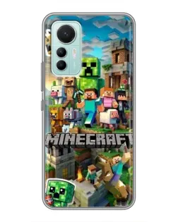 Чехол для Xiaomi Mi 12 Lite с картинкой «Замок Minecraft» Чехол для Xiaomi Mi 12 Lite с картинкой «Замок Minecraft»