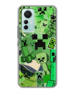 Чехол для Xiaomi Mi 12 Lite с картинкой «Криперы Minecraft» Чехол для Xiaomi Mi 12 Lite с картинкой «Криперы Minecraft»