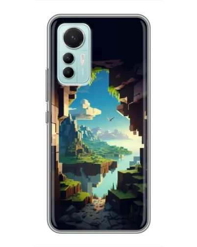Чохол для Xiaomi Mi 12 Lite з картинкою «Вид з печери»