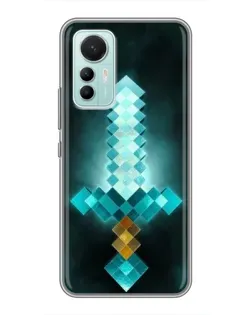 Чохол для Xiaomi Mi 12 Lite з картинкою «Алмазний меч неон»
