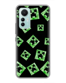 Чохол для Xiaomi Mi 12 Lite з картинкою «Паттерн з кріперами»