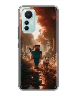 Чохол для Xiaomi Mi 12 Lite з картинкою «Стів у лісі»