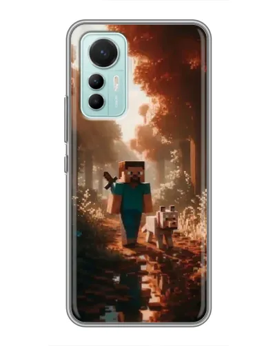 Чохол для Xiaomi Mi 12 Lite з картинкою «Стів у лісі»