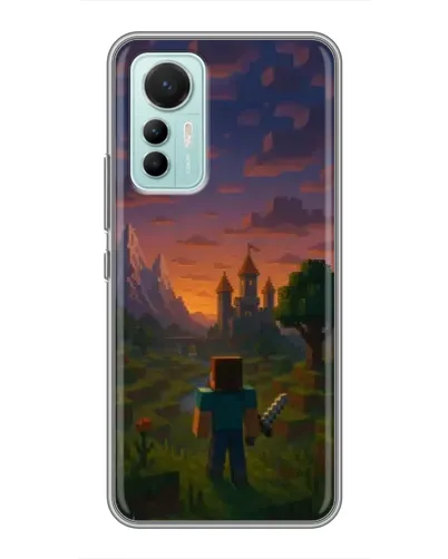 Чохол для Xiaomi Mi 12 Lite з картинкою «Стів біля вежі»