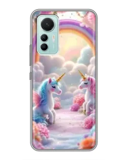 Чохол для Xiaomi Mi 12 Lite з картинкою «Веселка і єдинороги» Чохол для Xiaomi Mi 12 Lite з картинкою «Веселка і єдинороги»