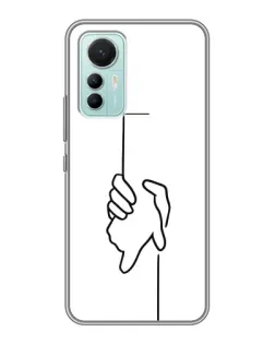 Чехол для Xiaomi Mi 12 Lite с картинкой «Рука держит»