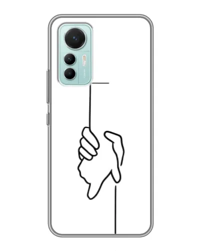 Чехол для Xiaomi Mi 12 Lite с картинкой «Рука держит»