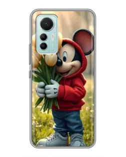 Чохол для Xiaomi Mi 12 Lite з картинкою «Міккі з тюльпанами» Чохол для Xiaomi Mi 12 Lite з картинкою «Міккі з тюльпанами»