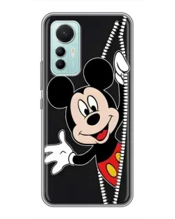 Чохол для Xiaomi Mi 12 Lite з картинкою «Міккі розсуває стіни»