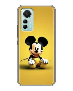 Чохол для Xiaomi Mi 12 Lite з картинкою «Міккі на жовтому»