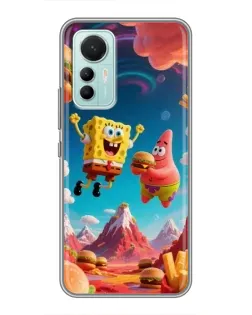 Чохол для Xiaomi Mi 12 Lite з картинкою «Космічний фастфуд» Чохол для Xiaomi Mi 12 Lite з картинкою «Космічний фастфуд»