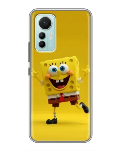 Чохол для Xiaomi Mi 12 Lite з картинкою «Позитивний Губка Боб»