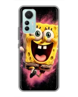 Чохол для Xiaomi Mi 12 Lite з картинкою «Вибуховий Спанч Боб»
